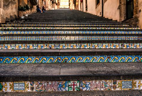 Tiled Stairway and Ceramics of Caltagirone, Sicily